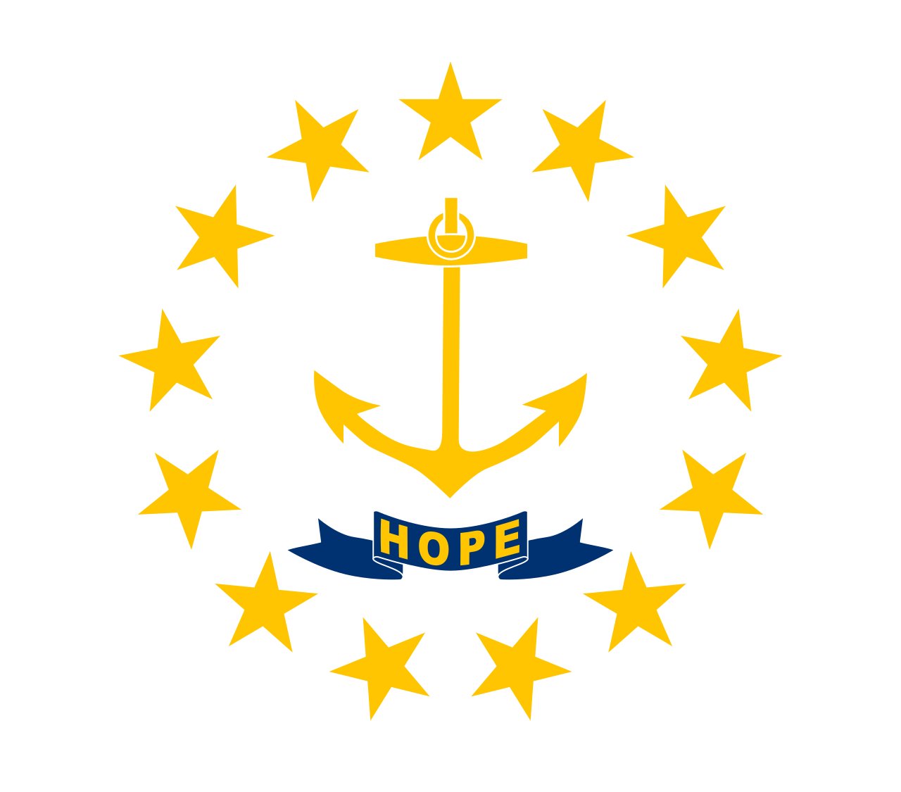 Flag of Rhode Island