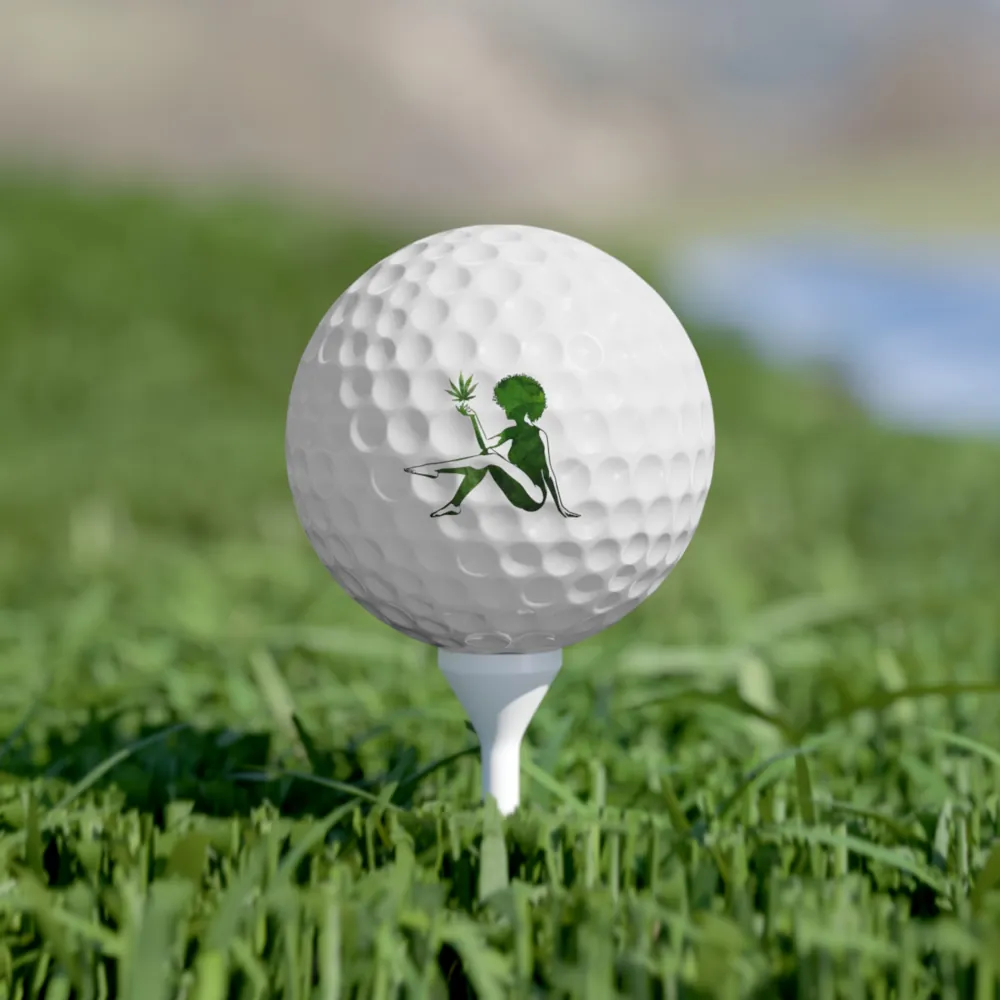 Ganja Goddess Golf Balls, 6pcs